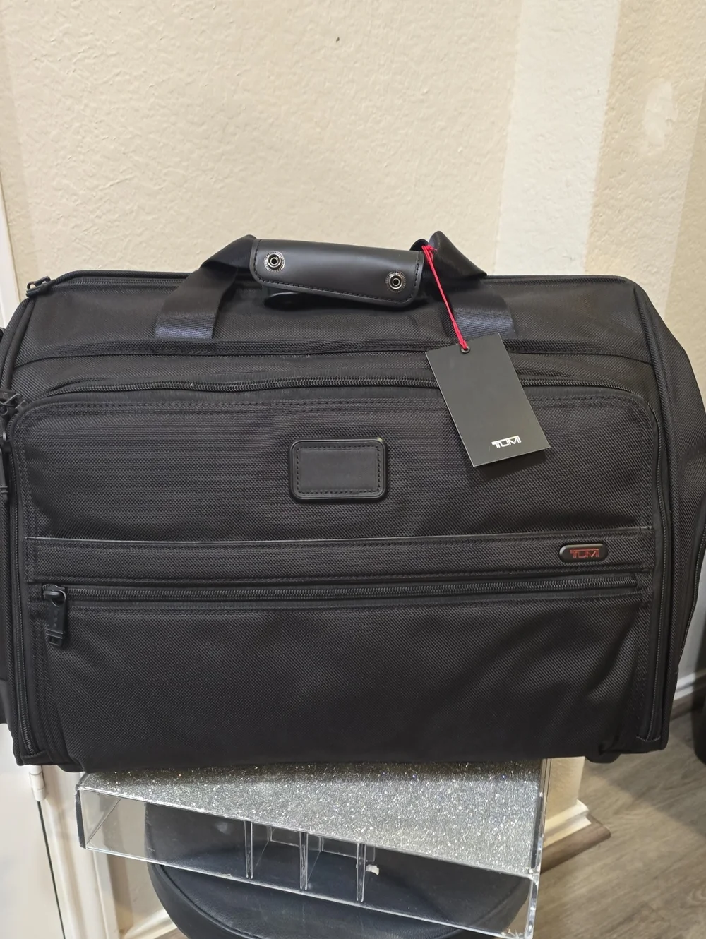 Tumi Framed Soft Duffel Bag - Black